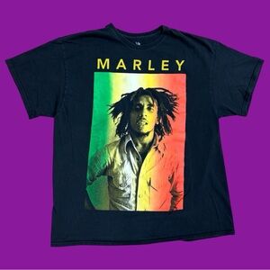 Y2K Bob Marley Portrait Tee